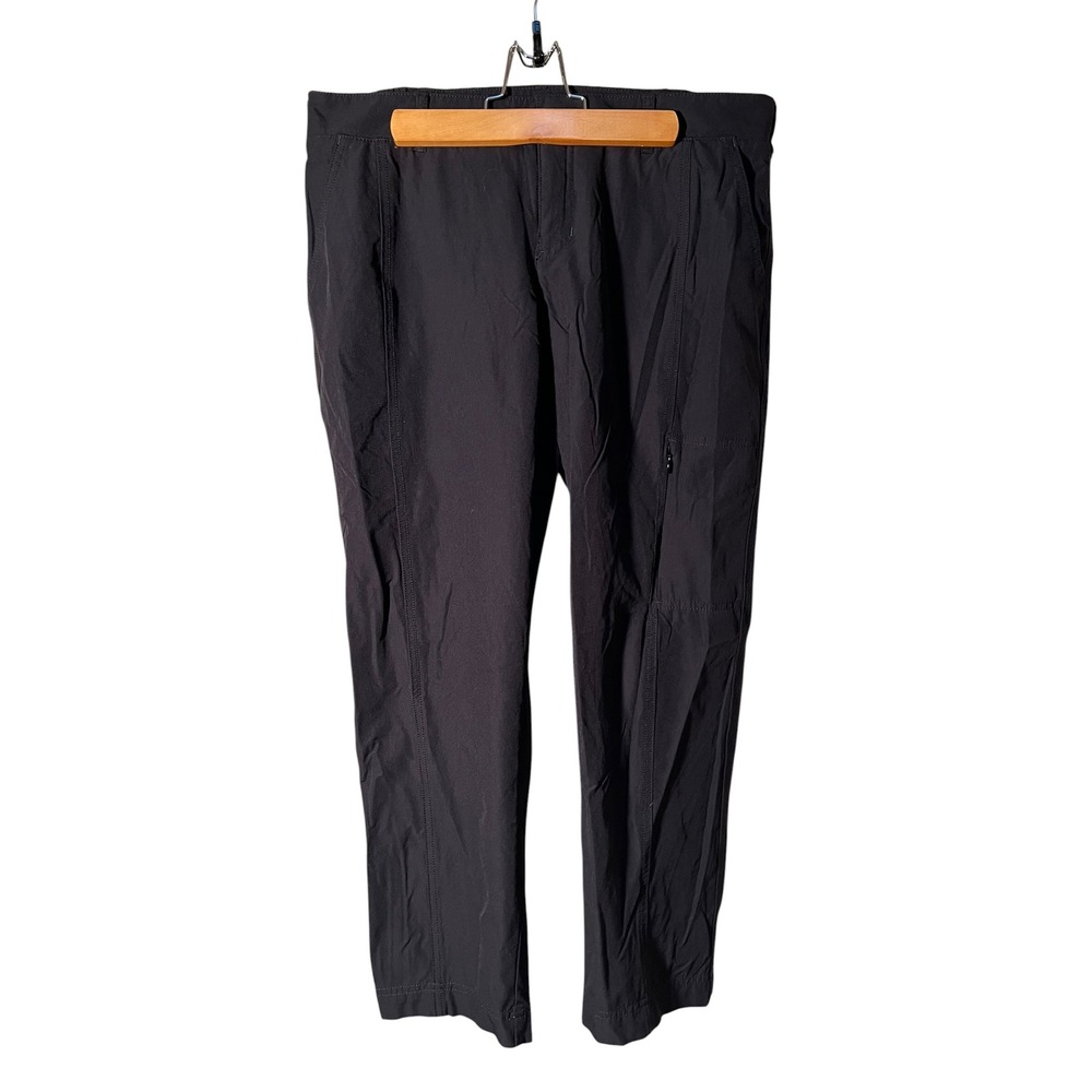 Kirkland Signature Women's Size 8 Ankle Pants Straight Leg Black Zipper Pockets